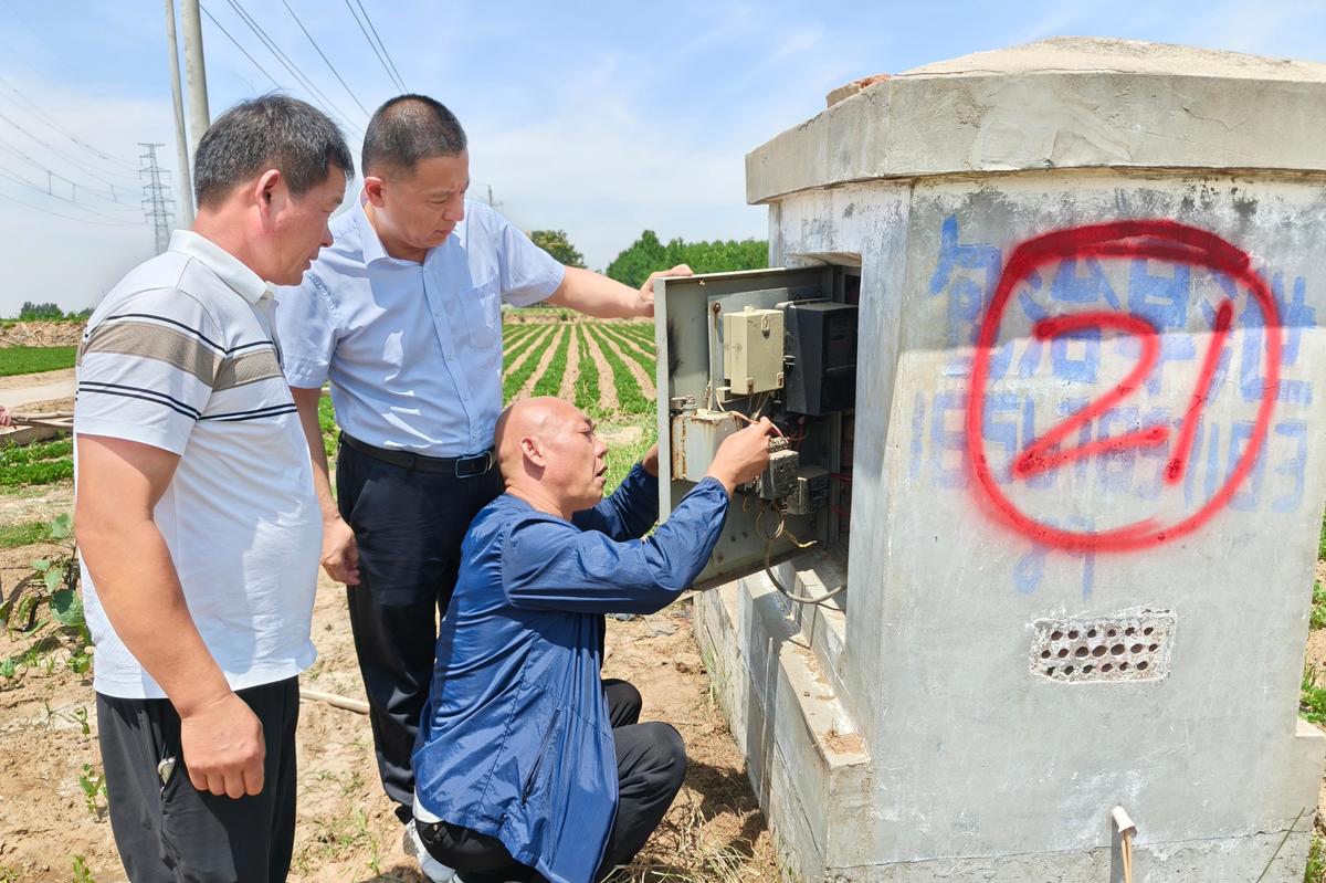 清河办事处：机井检修保灌溉 水利畅通润民心