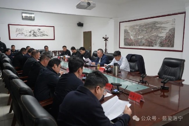 洛宁县召开2024年专委会第一次会议