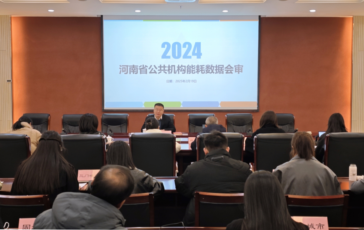 河南省事管局组织开展2024年度全省公共机构能源资源消费统计数据会审