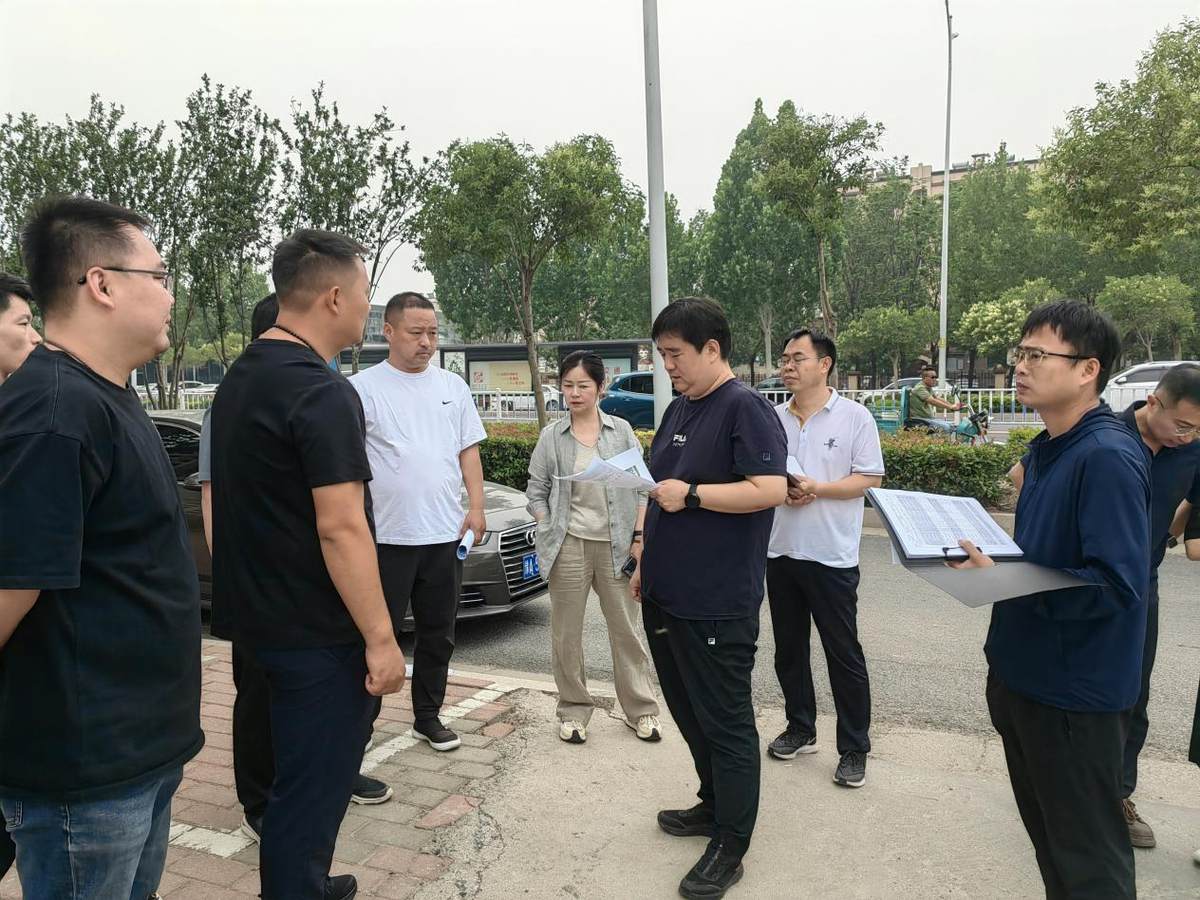 区委常委、常务副区长王鹏实地查看我区灾后重建项目建设情况