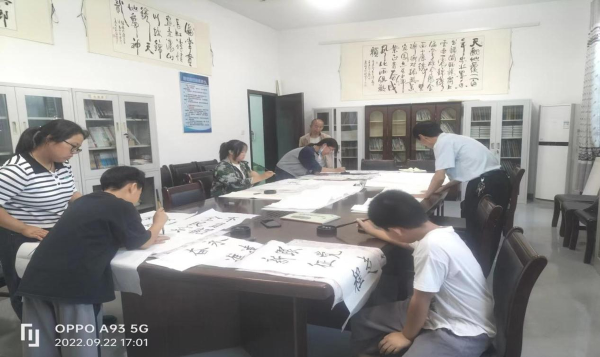 喜迎二十大，笔墨抒情怀
