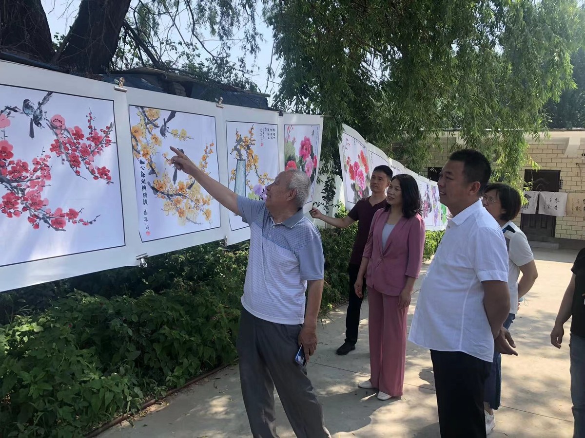 殷都区文化馆“喜迎二十大 丝绸国