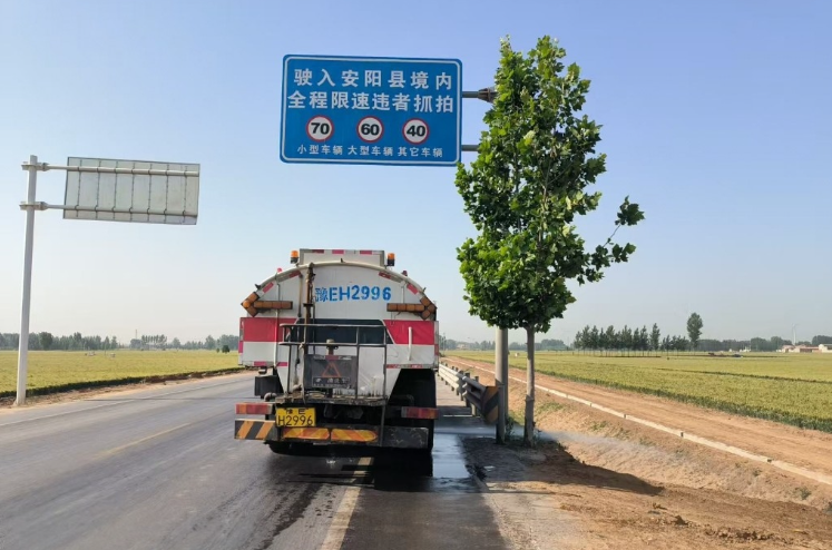 安阳县交通运输局：护路为民 精细养护