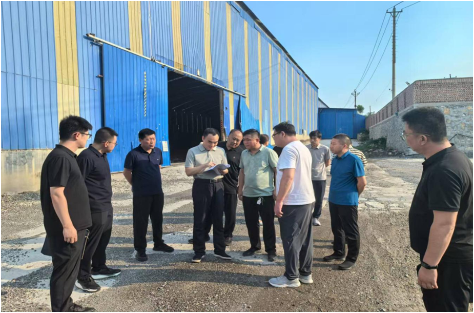 龙安区委副书记、区长罗振方调研督导安全生产和化工园区D级创建工作