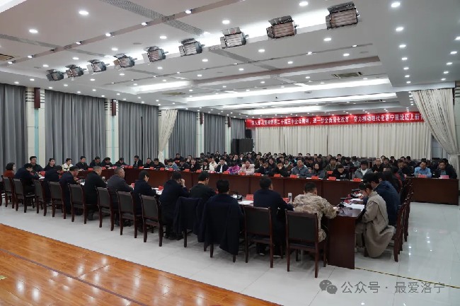 洛宁县召开“青年干部话发展”座谈会