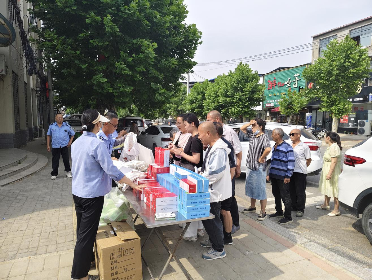 千办事处开展世界无烟日宣传活动