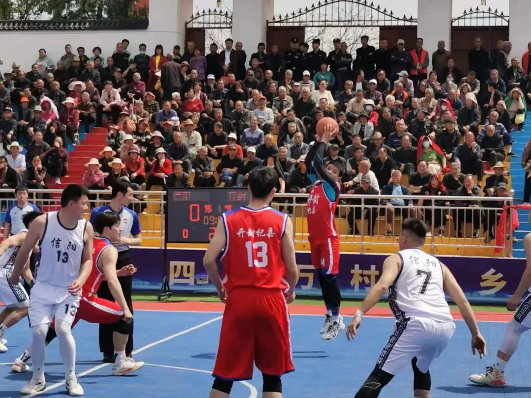 杞县男子篮球队获得函谷关杯河南省第十四届万村千乡农民篮球争霸赛第