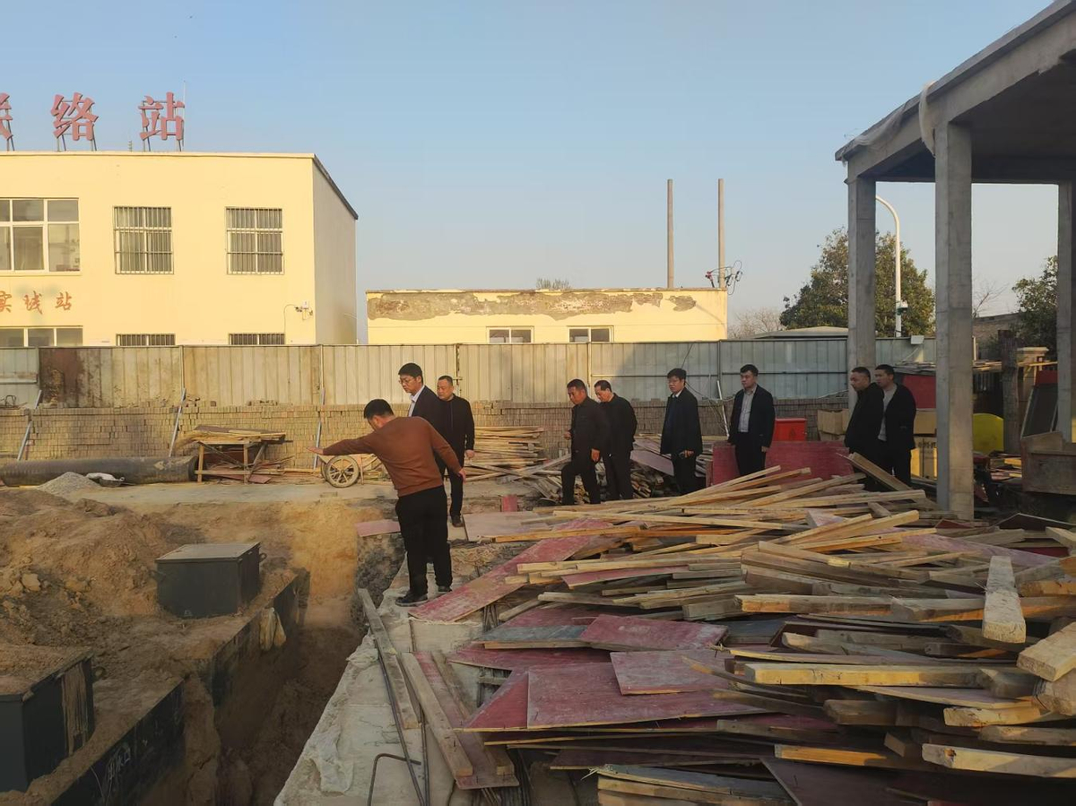 市发改委实地查看我区灾后重建项目建设情况