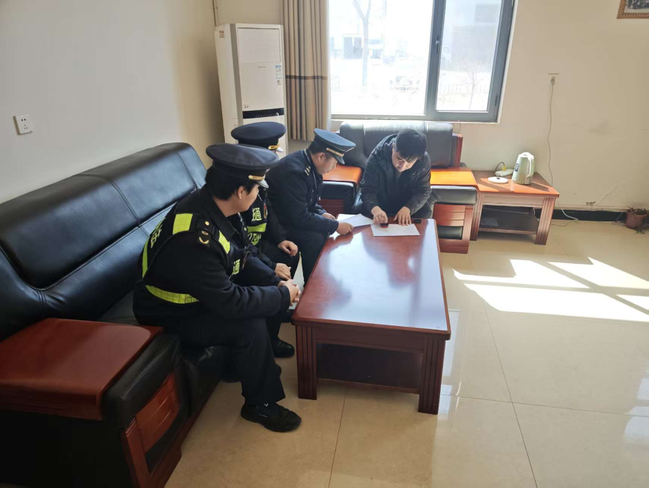 安阳县交通运输局：源头治超 诚信装载
