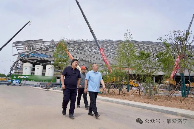 王瑞督導調研重點項目建設情況