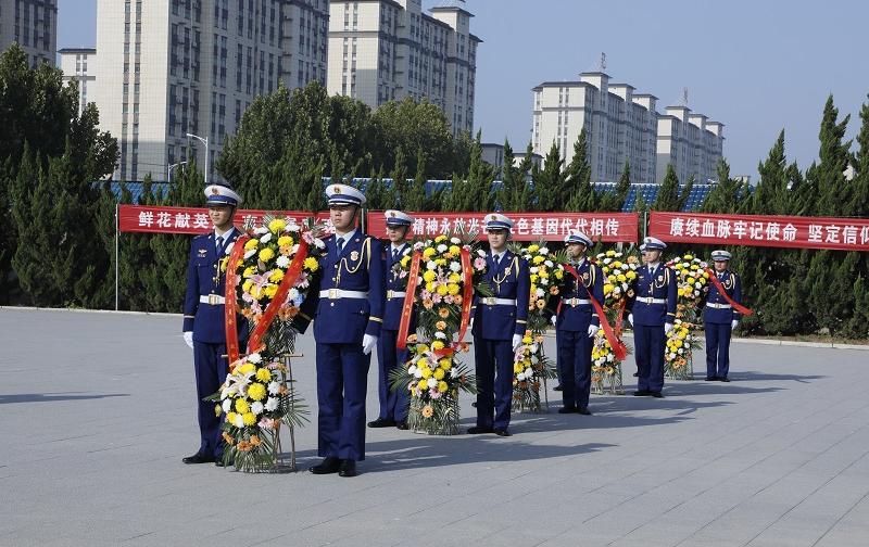 南乐县举行2025年烈士纪念日向人民英雄敬献花篮仪式