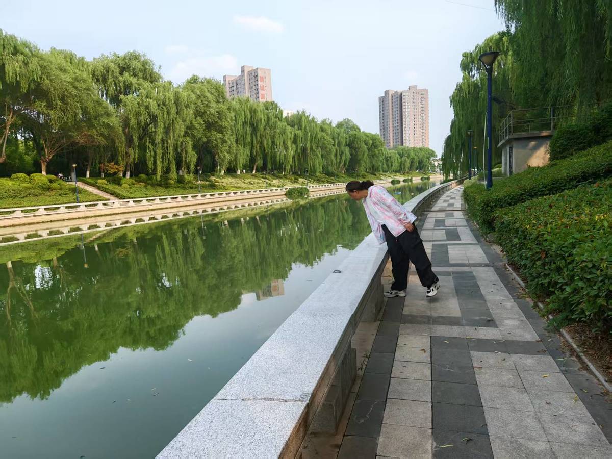 昆吾办河长办主任、农办主任农办主任到濮水河（昆吾段）开展巡河巡查