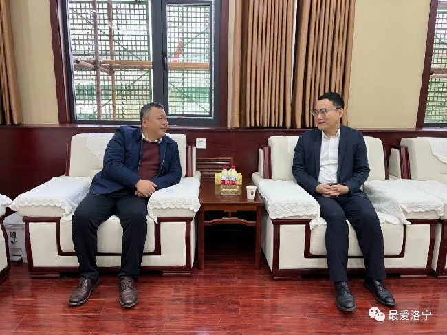 王瑞会见中国移动洛阳分公司总经理张新鹏