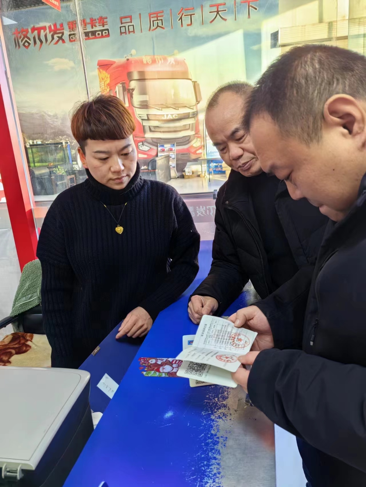 殷都区交通运输局<br>加强对辖区货运企业安全生产检查