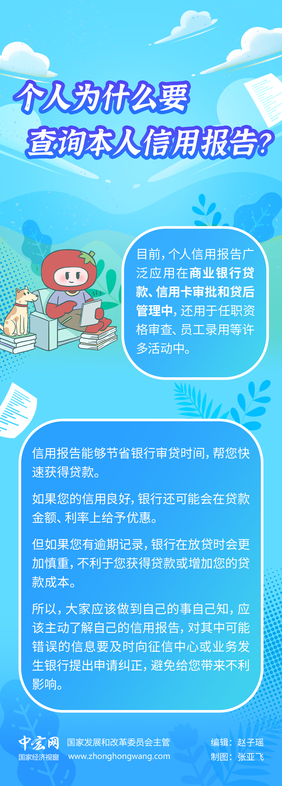 【信用知识百问百答】个人为什么要查询本人信用报告？