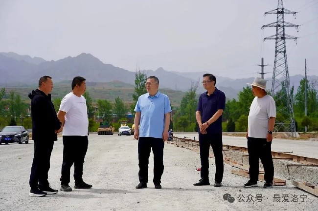 王瑞督導調研重點項目建設情況
