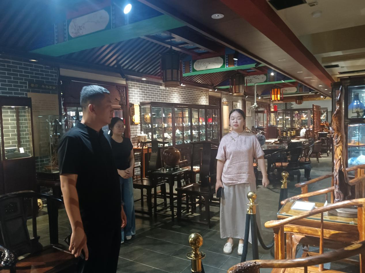 区文化广电体育旅游局到仁德艺术博物馆调研指导工作