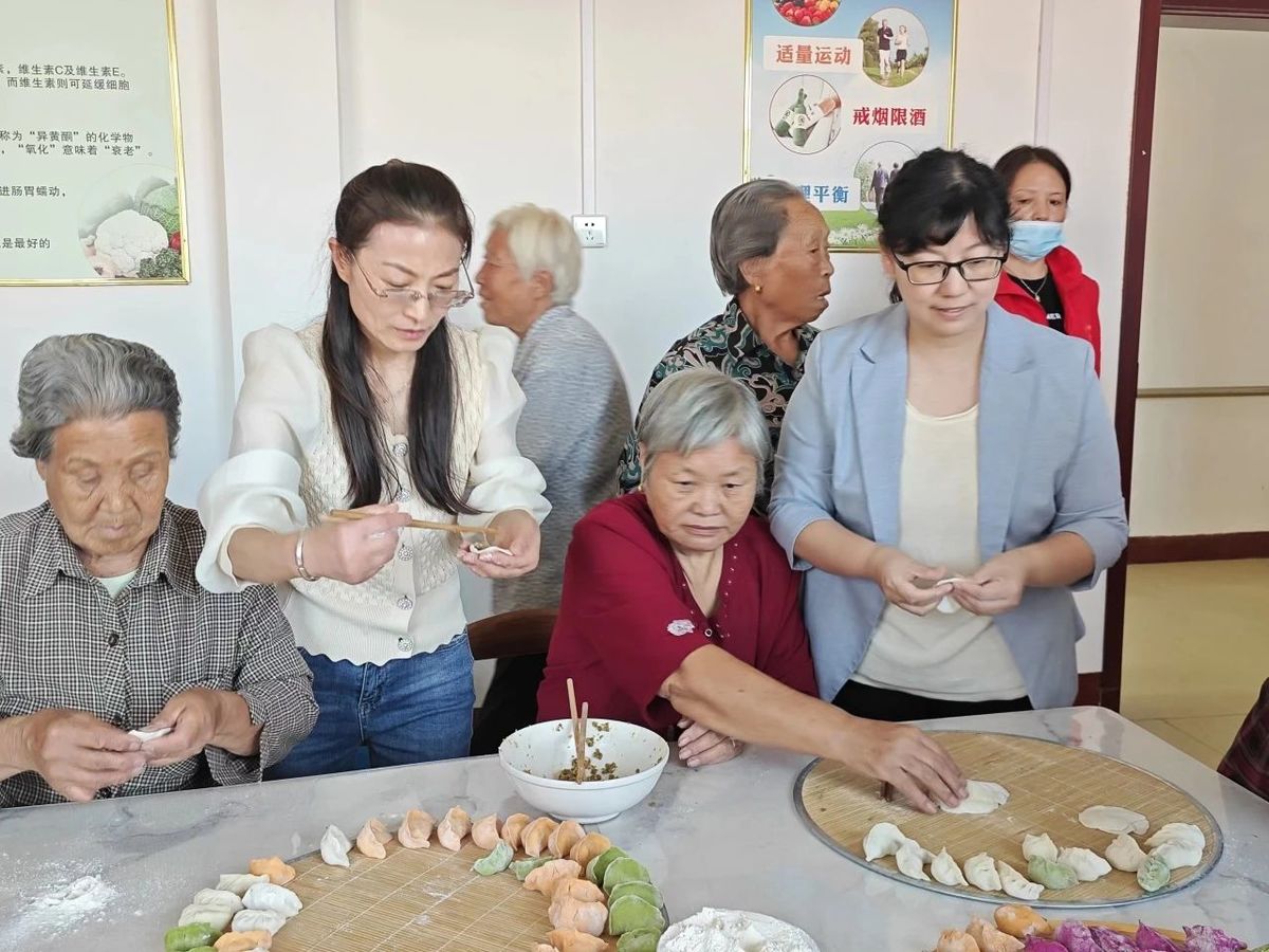 九里山街道：幸福“饺子宴 ”干群共叙情