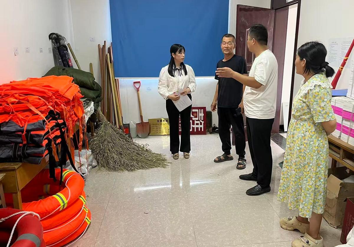 清河办事处：一线监督筑牢防汛安全“堤坝”