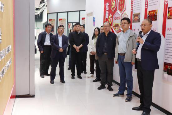 省发改委智慧岛考核组莅临电商园进行实地考核