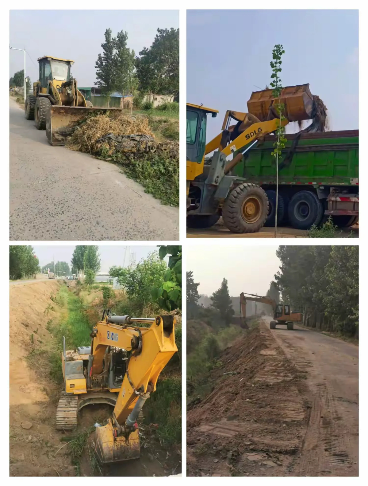 抢抓雨季疏浚沟渠 贯通整治焕新生机—王助镇开展赵北沟清理贯通行动