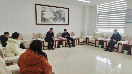 经开区统计局副局长雷波莅临园区指导第五次全国经济普查工作