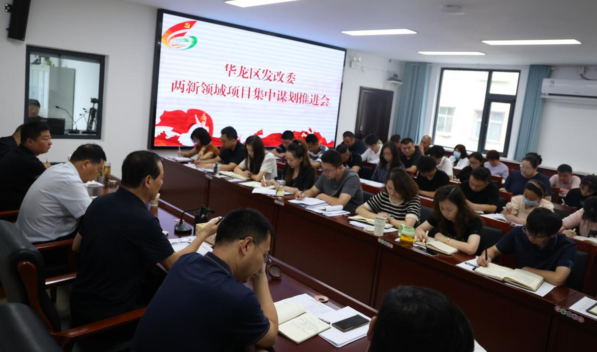 区发改委召开“两新”项目谋划推进会议