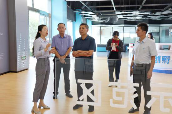 河南省商务厅安全生产调研指导第六工作组莅临电商园调研指导