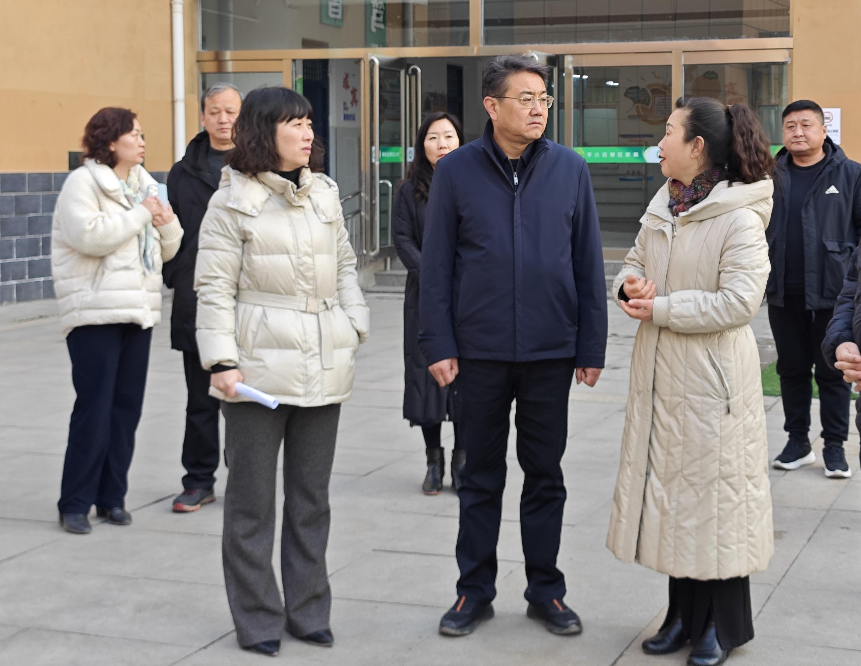 贾晓军调研安阳高新区基础教育提质增效工作