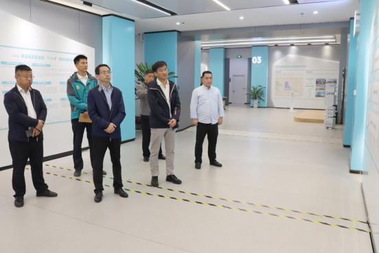 邢台市威县县委统战部常务副部长王培俊一行莅临电商园参观调研