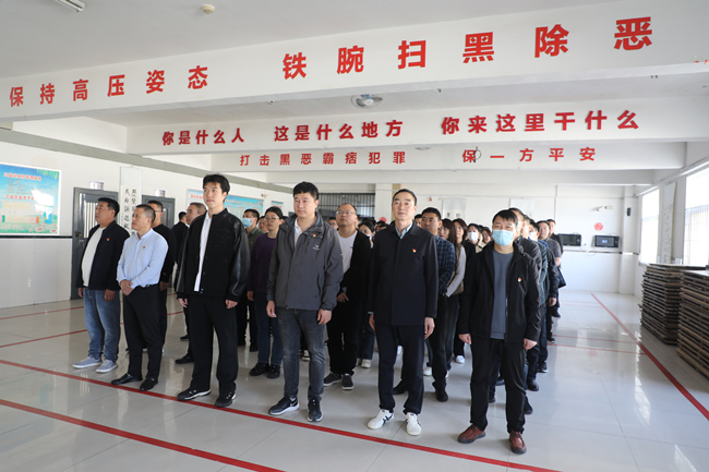 组织全区纪检监察干部到新郑监狱开展警示教育活动