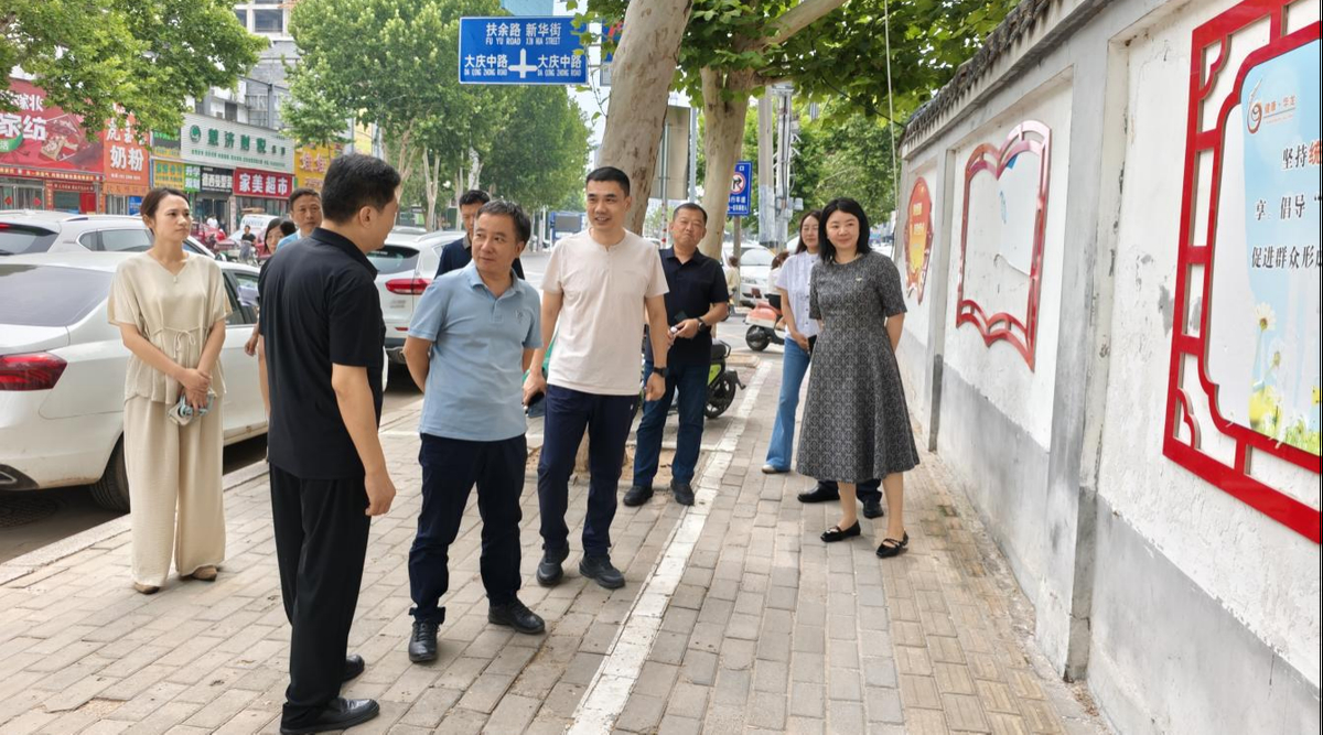 区领导带队调研我区国家慢性病示范区 复审工作