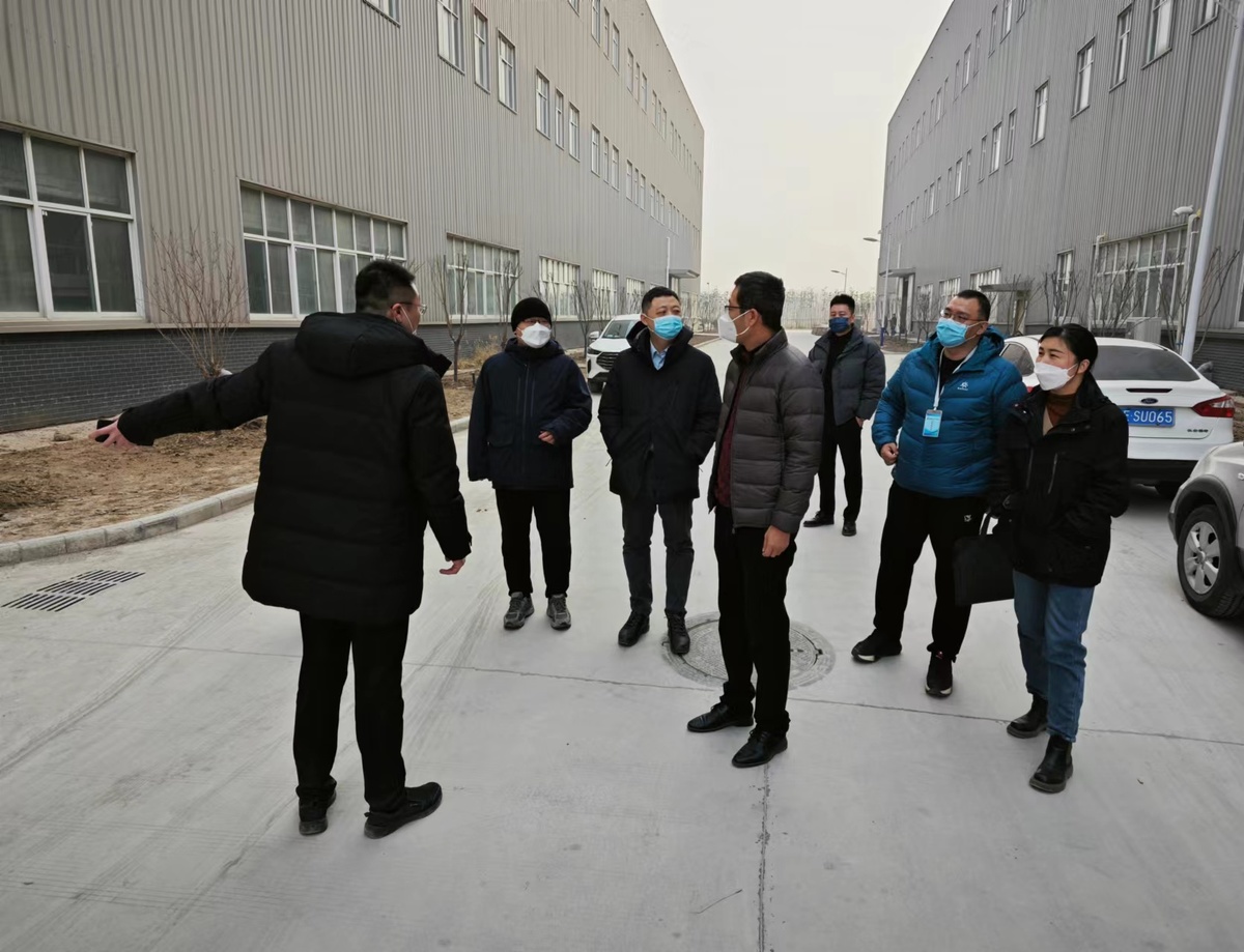 北京宏视科技公司考察安阳高新区科技企业