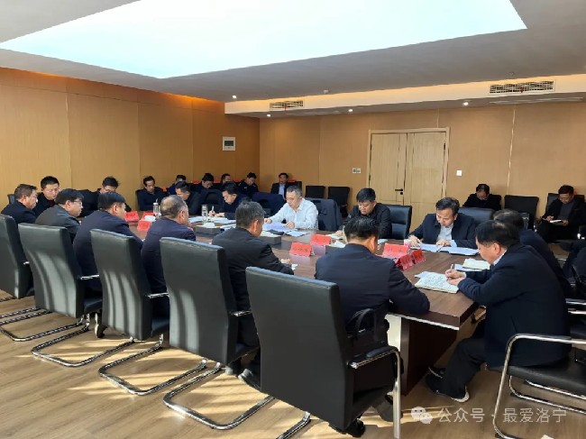 全县重点工作部署会议召开