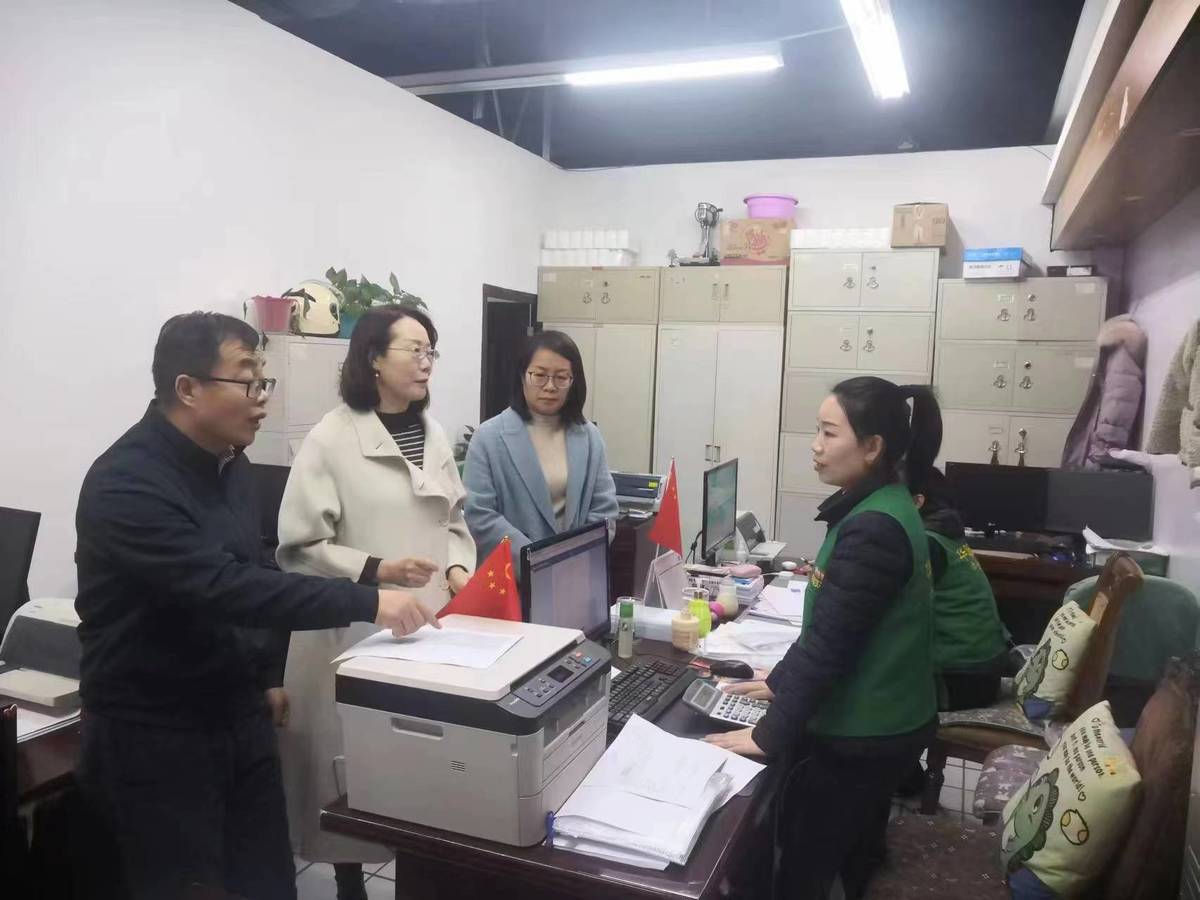市统计局到高新区开展五经普数据质量核查工作