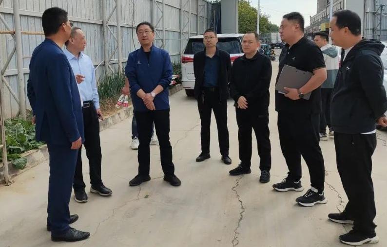 南乐县委书记邵平调研城建项目进展情况