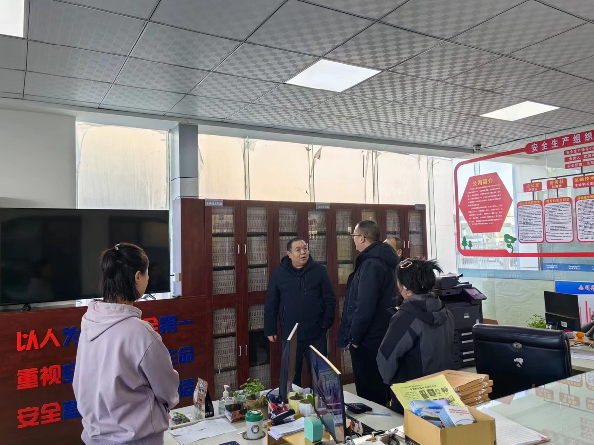 殷都区交通运输局<br>加强对辖区货运企业安全生产检查