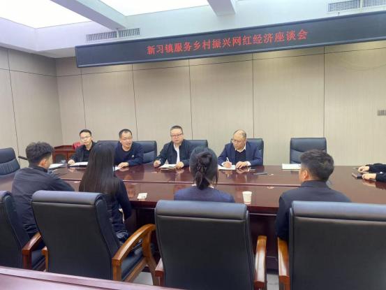 濮阳经开区商务局、电商办前往新习镇调研农村电商产业发展工作