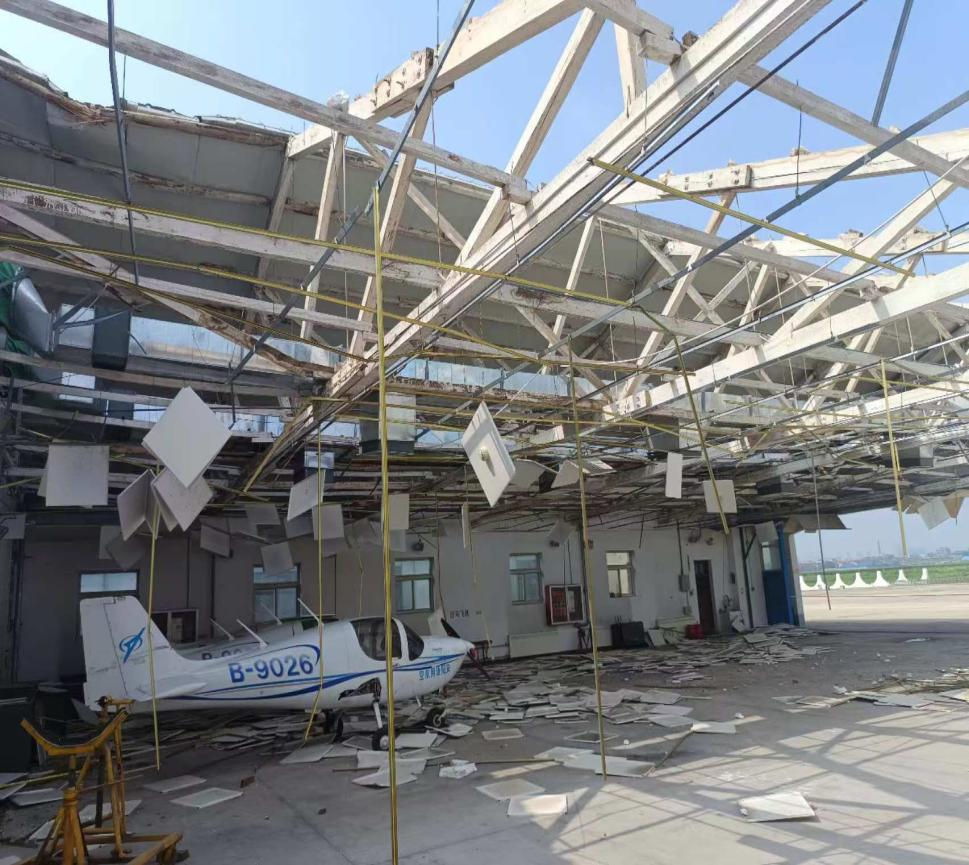 市局核查组督导检查安阳航校灾后重建工作