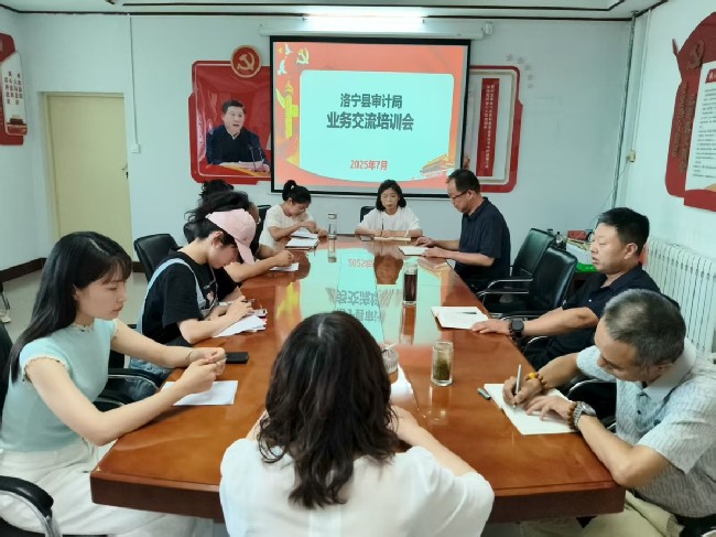 洛寧縣審計局組織召開審計業(yè)務(wù)交流培訓(xùn)會