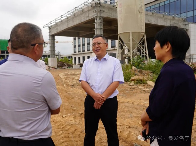王瑞督导调研重点项目建设工作